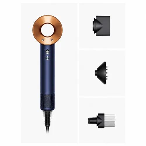 Suszarka DYSON Supersonic Curly + Coily Błękit Pruski-Miedź 1600 W