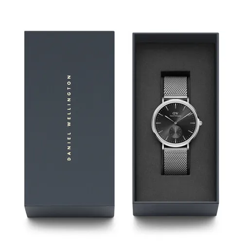 Часы Daniel Wellington Classic Multi-Eye Sterling Onyx Watch DW00100711 Silver