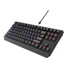 Klawiatura mechaniczna Genesis Thor 230 TKL US RGB Outemu Silent Lemon Czarny