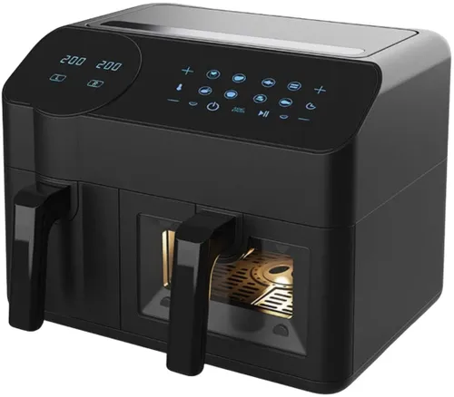 Air Fryer Frytkownica beztłuszczowa MAESTRO MR-760 9.5l z 8 automatycznymi programami, okienkiem do obserwacji postępów gotowania i podwójnym koszem