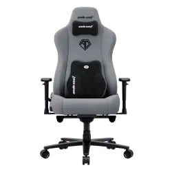 Fotel Anda Seat Novis Plus XL Gamingowy do 150kg Tkanina Szary