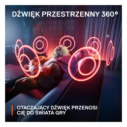 Słuchawki bezprzewodowe z mikrofonem SteelSeries Arctis Nova 7X Wireless Nauszne Czarny