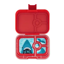 Yumbox Panino Orta Dikdörtgen Öğle Yemeği Kutusu-wow red / shark