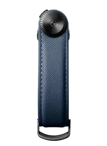 Skórzany organizer na klucze Orbitkey Key Organiser Pro Saffiano Leather - oxford navy