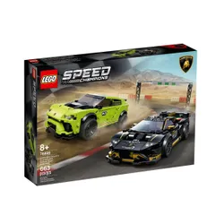 Конструктор Lego Speed Champions 76899 Lamborghini Urus ST-X и Lamborghini Huracán Super Trofeo EVO