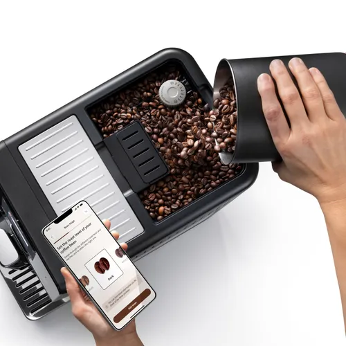 Ekspres DELONGHI ECAM 470.75.GX Eletta Ultra (Spienianie mleka na ciepło i zimno) (Cold Brew)