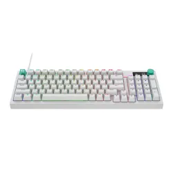 Klawiatura gamingowa Logitech G316 X 98 przewodowa mechaniczna podświetlana biała