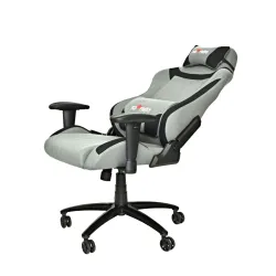 Fotel Red Fighter C3 Gamingowy do 150kg Skóra ECO Szary