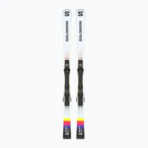 Narty zjazdowe Salomon S/Max Endurance + wiązania M10 GW white/black/acid green
