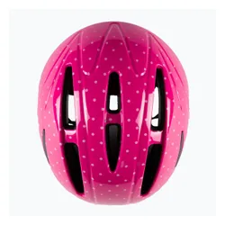 Kask rowerowy dziecięcy Lazer BOB+ pink dots