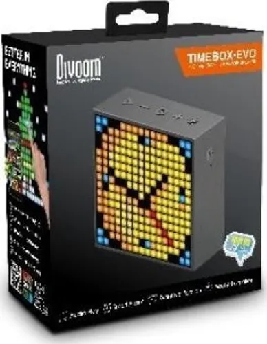 Divoom Timebox Evo Hoparlörü Siyah (2018451050200180000)