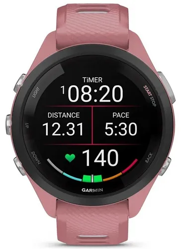 Zegarek sportowy GARMIN Forerunner 265S 42mm Jasnoróżowy