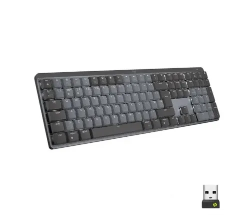 Klawiatura bezprzewodowa Logitech MX Mechanical Liniowe US International (Qwerty) Grafit