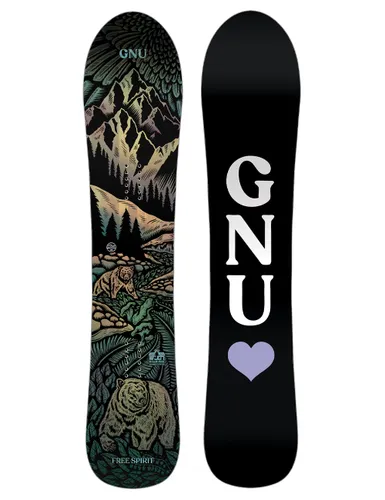 Deska snowboardowa Gnu Free Spirit - Długość (cm) - 148