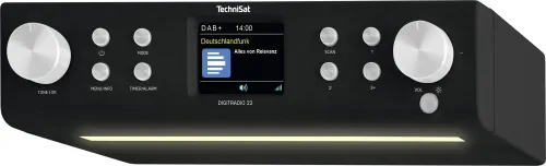 Radioodbiornik TechniSat DigitRadio 22 Radio FM DAB+ Bluetooth Czarny