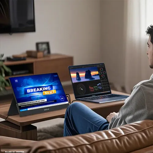 Monitor ZEUSLAP AP156 15.6" 1920x1080px IPS 4 ms
