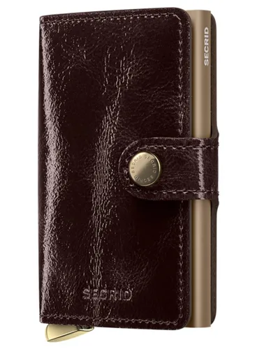 Secrid Premium RFID Miniwallet + кошелек Naplak - красное дерево