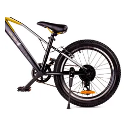 Rower dziecięcy SUN BABY Verdant Juniper 20 cali dla chłopca Czano-złoty
