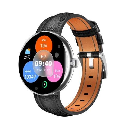 Smartwatch Forever Forevive 5 SB-365 41mm Srebrny