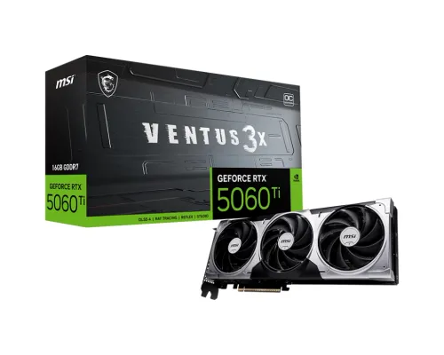 Karta graficzna MSI GeForce RTX 5060 Ti Ventus 3X OC 16GB GDDR7 128bit DLSS 4