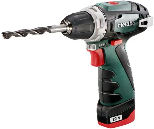 Metabo PowerMaxx BS 2x2 tornavida matkabı. 0Ah