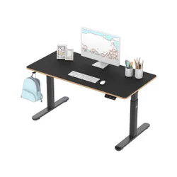 Biurko Ultradesk PULSAR 120cm Regulacja wysokości Czarny