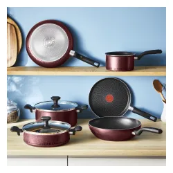Patelnia Tefal Simply Cook H0580702 Indukcja Titanium 30cm