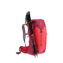 Plecak z siatką dystansową Deuter AC Lite 24 - cherry/masala