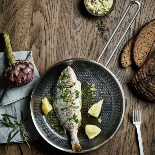 EVA TRIO Multi Mosaic 24 cm - patelnia ceramiczna nieprzywierająca