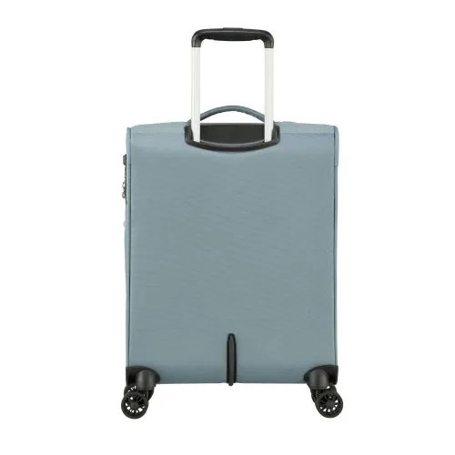 American Tourister walizka kabinowa poszerzana Summerfunk - metal grey