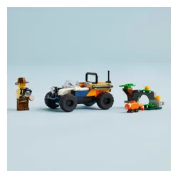 LEGO 60424 City Quad badacza dżungli z pandą czerwoną