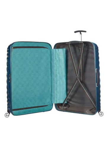 Большой чемодан 98,5 л Samsonite Lite-Shock-petrol blue