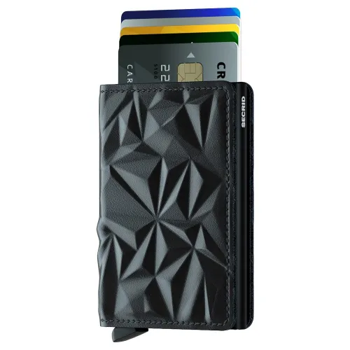 Кошелек Secrid Prism small RFID Slimwallet - черный
