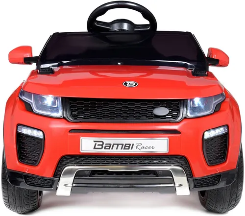 Samochód dla dziecka BAMBI RACER Land Rover Suv Jeep 1 osobowy Czerwony