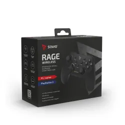 Pad Savio Rage Wireless do PC, PS3 Bezprzewodowy