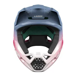 Kask rowerowy LAZER Chase KinetiCore Niebiesko-różowy Full Face (rozmiar XL)