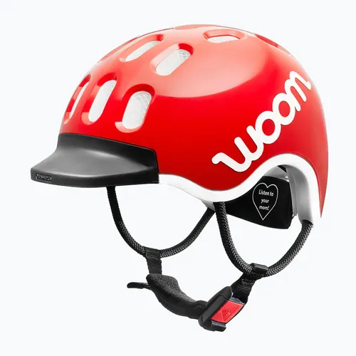 Kask rowerowy dziecięcy woom Kids red