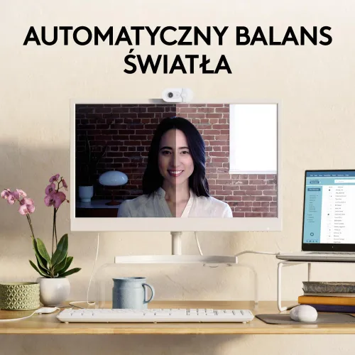 Kamera internetowa Logitech Brio 100 Biały