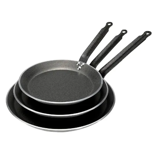 DE BUYER Choc 22 cm czarna - patelnia do naleśników nieprzywierająca