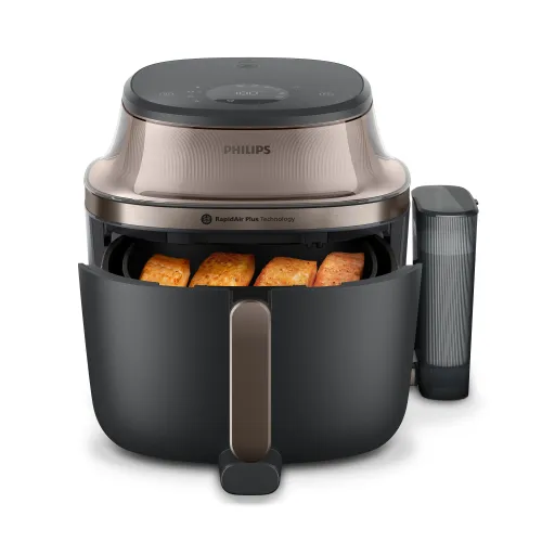 Air fryer Philips Ovi NA547/07 2000W 7,2l Aplikacja mobilna Gotowanie na parze