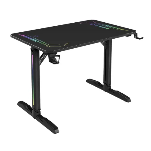 Biurko Ultradesk FREEZE V2 109cm Czarny