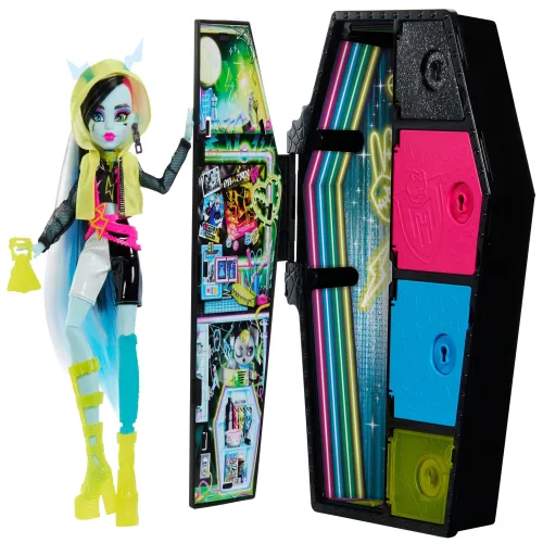 Lalka MONSTER HIGH Straszysekrety Frankie Stein Seria 3 HNF79