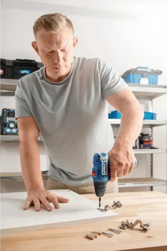 Wiertarko-wkrętarka akumulatorowa DEDRA Maus DED7330