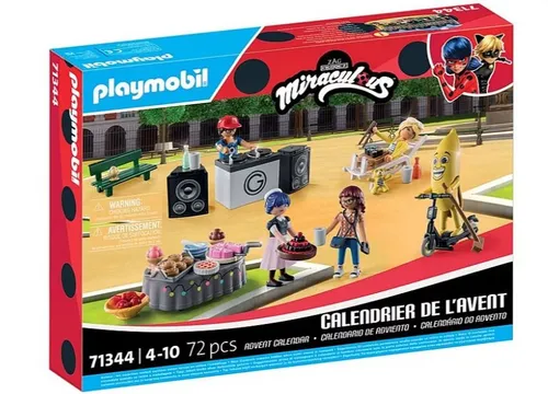 Набор фигурок Playmobil Miraculum 71344 Пикник в Париже - адвент-календарь