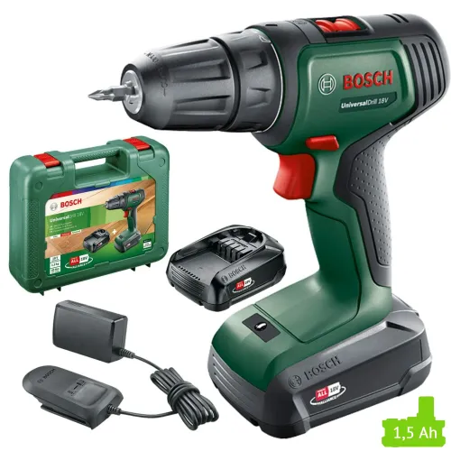 Bosch UniversalDrill 18V 2x1 șurubelniță burghiu. 5Ah