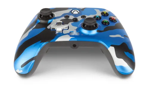 Pad PowerA Enhanced Metallic Blue Como do Xbox Series X/S, Xbox One, PC Przewodowy