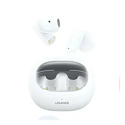 Słuchawki bezprzewodowe USAMS TD 22 Series TWS Douszne Bluetooth 5.3 Biały