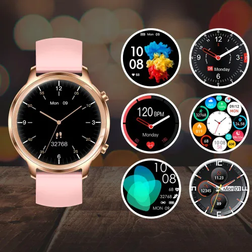 Smartwatch Manta Kelly 44,8 мм розовый