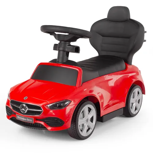 Jeździk Mercedes 4w1 chodzik, pchacz c-class 63 amg, jeździdełko dla dzieci, autko