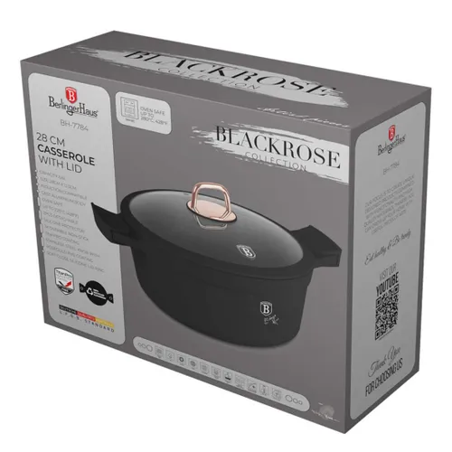 Garnek Tytanowy 28Cm Berlinger Haus Bh-7784 Black Rose